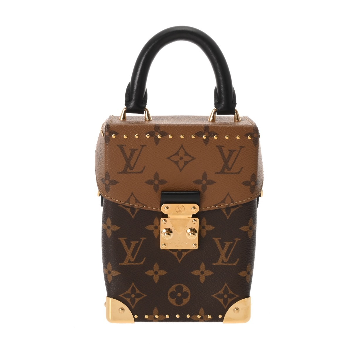 Louis Vuitton Monogram Reverse Camera Brown Shoulder Bag